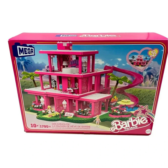 Barbie The Movie Building Dream House MEGA Bloks 1795  Pcs Collectors - Picture 7 of 7